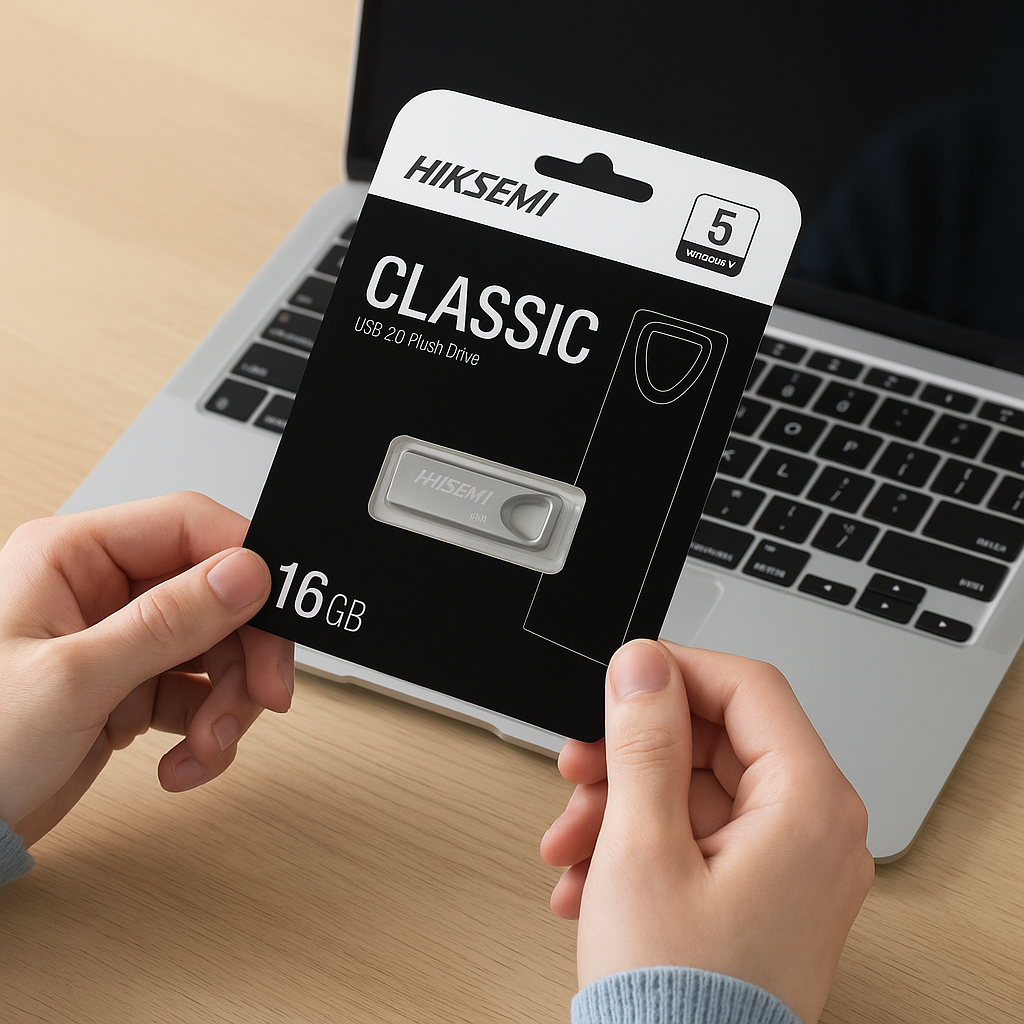 Hiksemi Classic 16GB USB 2.0 Flash Drive – Simple, Portable, Everyday Storage