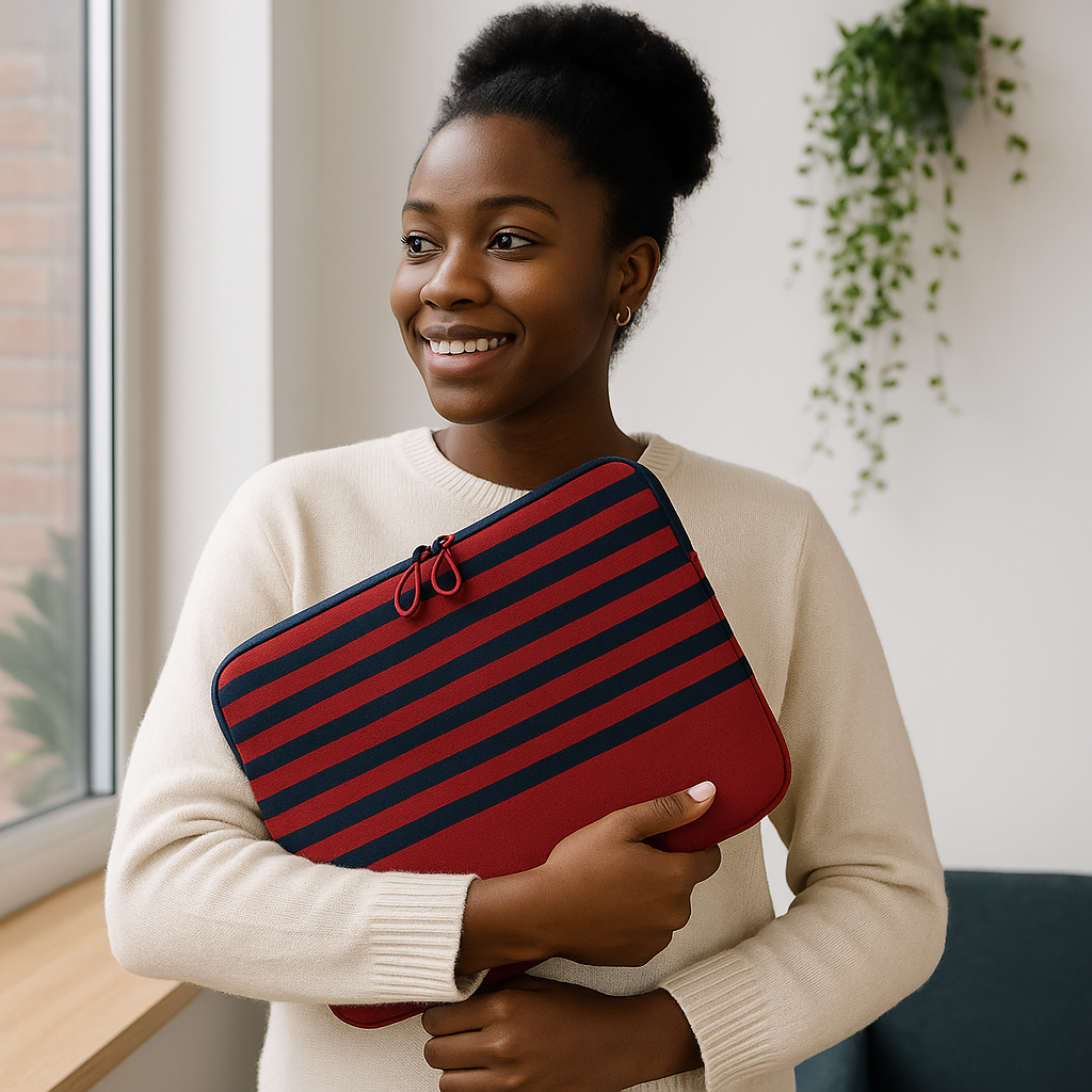 Port La Marinière 15.6" Sleeve – Bold French Style with Everyday Protection