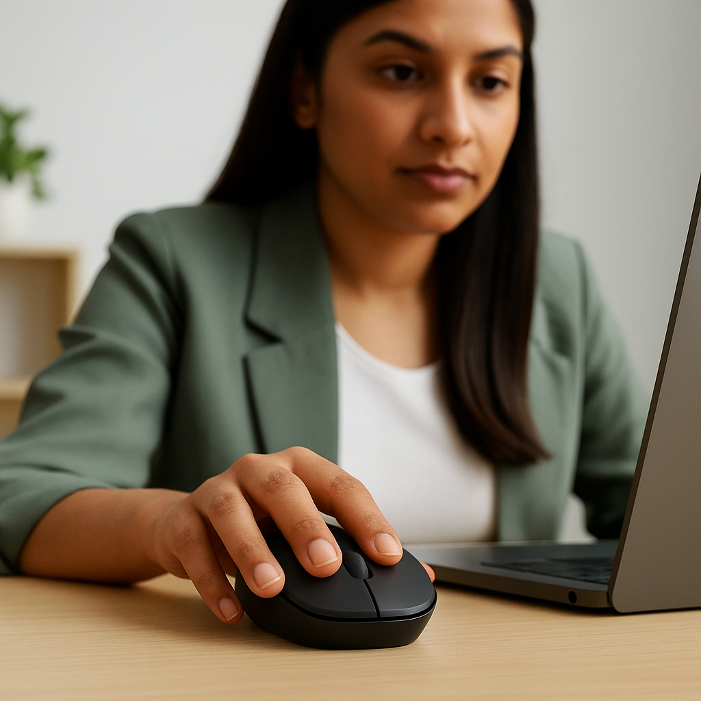 Dell WM126 Wireless Mouse – Simple, Reliable, Cord-Free Productivity