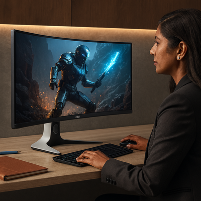 Dell 34 Curved Gaming Monitor