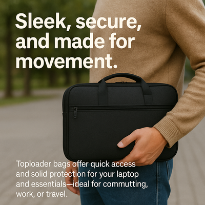 Toploader Laptop Bags