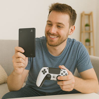 Seagate 2TB Game Drive for PlayStation – Expand, Store, and Play Without Limits