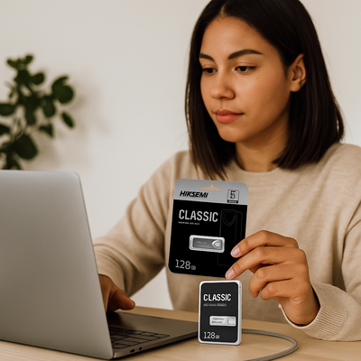 Hiksemi Classic 128GB USB 3.0 Flash Drive – High-Speed, High-Capacity Portability