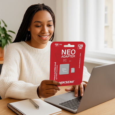 Hiksemi Neo 128GB microSDHC Card – High-Speed Storage with Universal Adapter