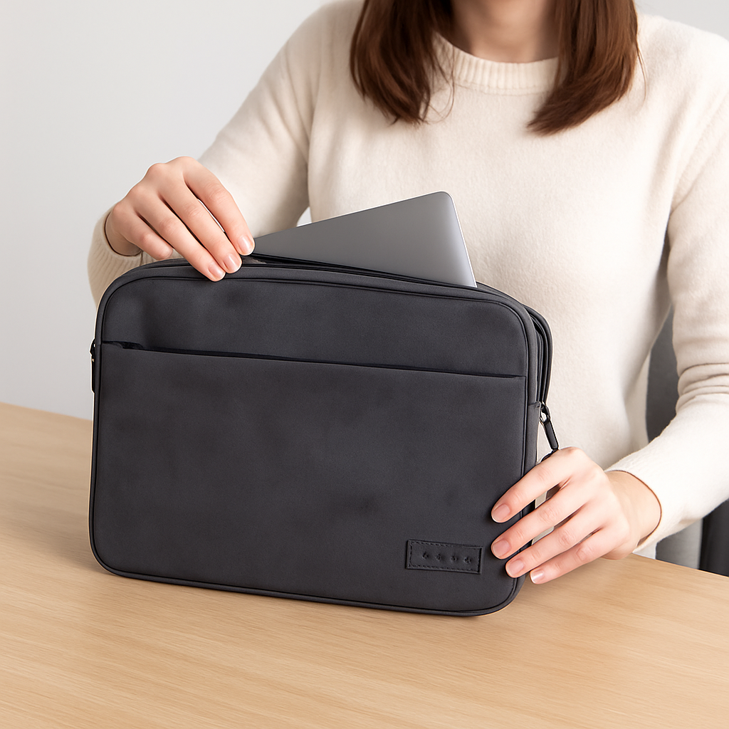 Port Milano 10–12.5" Notebook Sleeve – Sleek Protection in Sophisticated Grey
