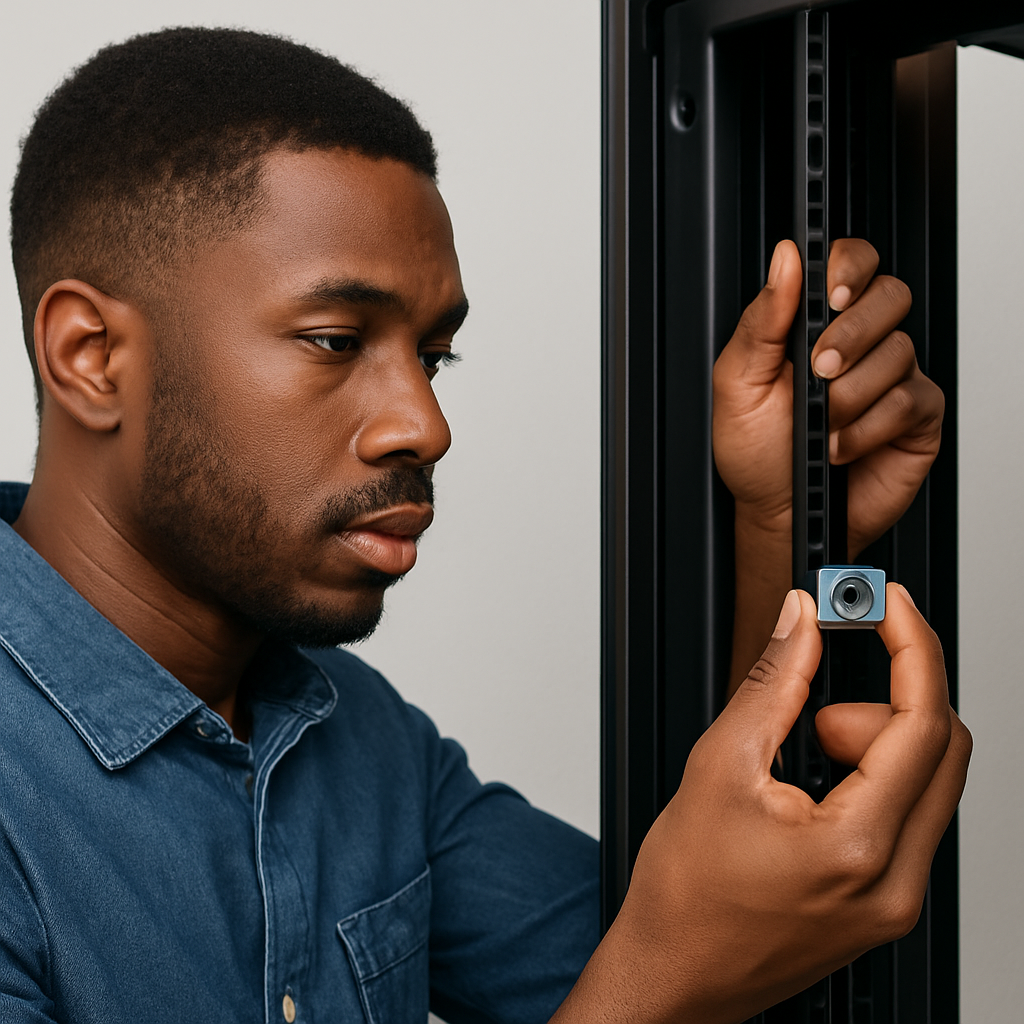 Cage Nut Assemblies (Pack of 10) – Secure Mounting for Server & Network Racks