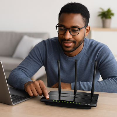 Mercusys AC1200 Dual-Band Wireless Router – Fast, Reliable Wi-Fi for Home and Office