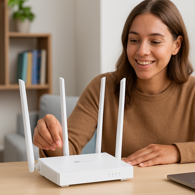 TP-Link AC750 Dual-Band Wi-Fi Router – Smooth Streaming and Browsing on Two Bands