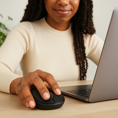 Logitech M171 Wireless Mouse – Classic Black, Reliable Performance