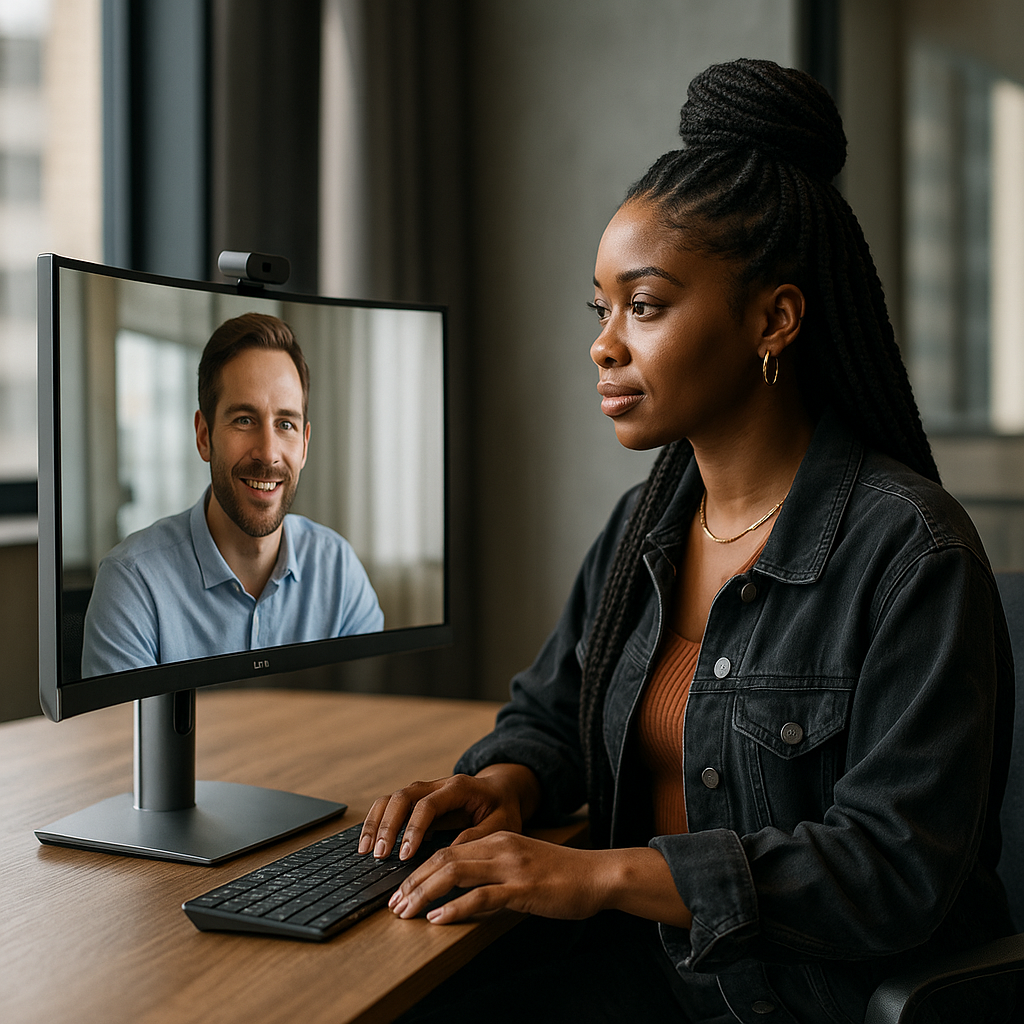 Dell 34 Curved Video Conferencing Monitor