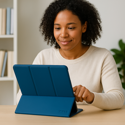 Port Noumea II Universal 9–11" Tablet Cover – Stylish Protection in Bold Blue